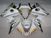 Yamaha YZF-R6 2005 Injection ABS Fairing - Flame - Gold White - MFS3714